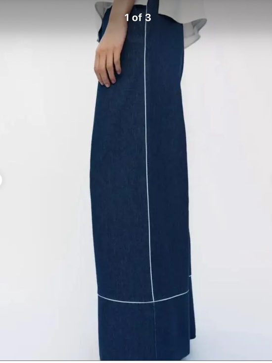 Zara Pants - Zara wide denim pants